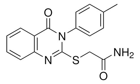 2-((3-(4-METHYLPHENYL)-4-OXO-3,4-DIHYDRO-2-QUINAZOLINYL)THIO)ACETAMIDE ...