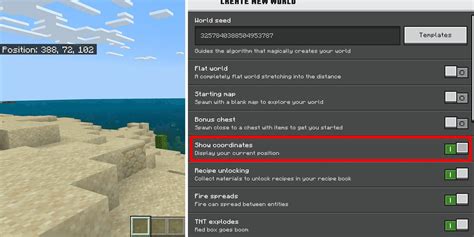 How to Turn On Coordinates On Minecraft Java 的图像结果
