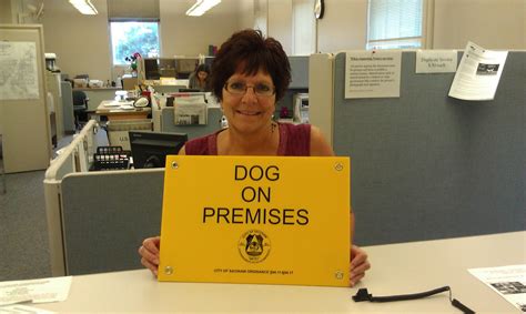 Dangerous dogs: Ordinance-required signs have arrived at City Hall in ...