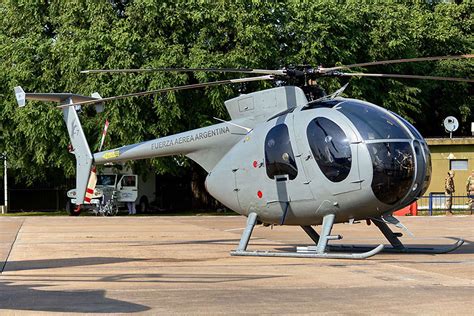 Argentina Unveils First Modernized Hughes 500 Helicopter for its Air Force