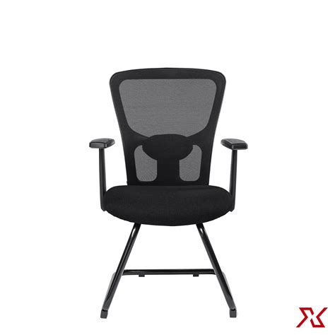 JAZZ Medium Back Visitor (Black Chair) – Exclusiff Seating Sytems