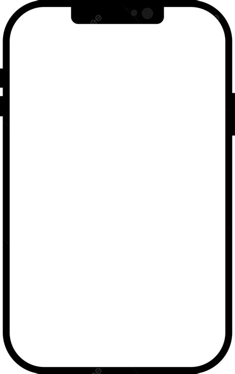 Iphone 13 Blank Screen, Iphone, Screen, Phone PNG and Vector with ...