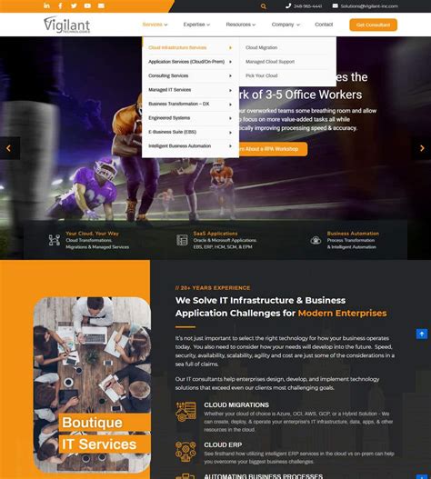Improve website navigations appearance and mobile rendering | Freelancer