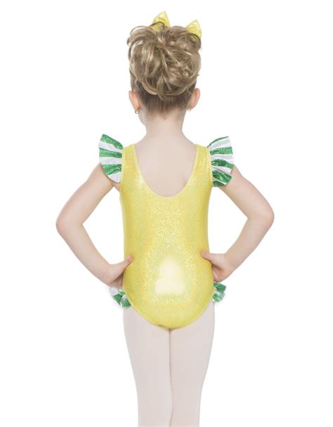 Princess Pineapple Emoji Tank with Gather Sleeve and Legs Leotard – Hamilton Theatrical