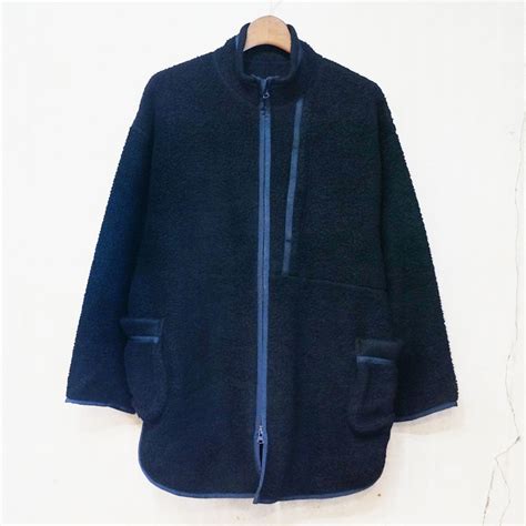 Porter Classic (ポータークラシック) FLEECE SHIRT JACKET -NAVY- フリースシャツジャケット ...