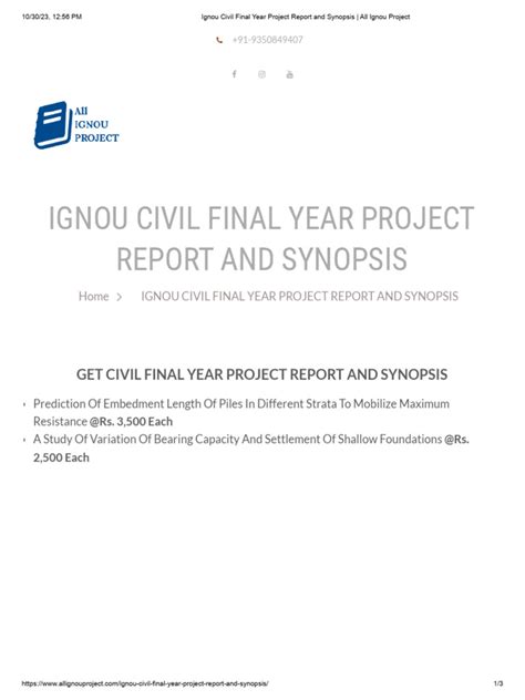 Image result for IGNOU Project Report Sample
