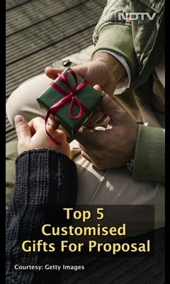 Top 5 customised gifts for proposal