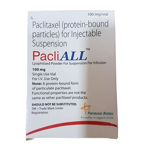 Pacliall 100 - (Paclitaxel 100 Mg) - 1 Vial – SuperMeds