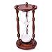 Artshai 60 Minutes Sand Timer Hourglass sheesham Wood, 1 Hour Duration ...