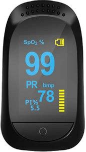 KK LIGHTS Pulse Oximeter, Alarm Function, Heart Rate, Perfusion Index ...