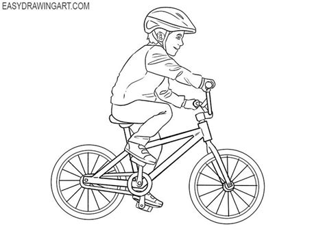Basic Bike Drawing 的图像结果
