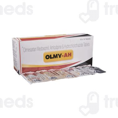 Olmy Ah 20/5/12.5 MG | Order Olmy Ah 20/5/12.5 MG Tablet Online at Truemeds