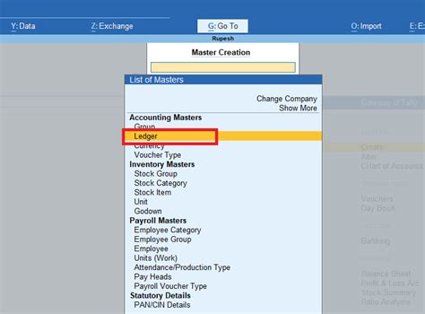 Create Ledger in Tally Prime In Hindi | Account Create In Tally With ...