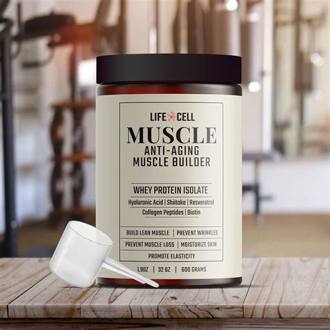 Anti-Aging Muscle Building Protein - LifeCell Health