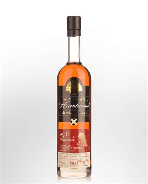 Heartwood Age of Decadence Cask Strength Vatted Australian Malt Whisky (500ml) | Nicks Wine ...