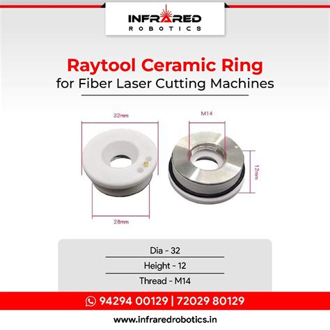 Raytool Ceramic Ring - Dia 32, M14 – Infrared Robotics