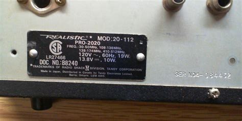 How to Program a Realistic Pro 57 Scanner 的图像结果