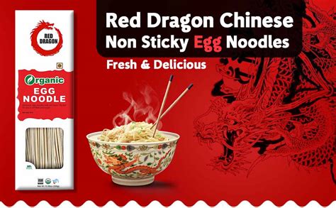 Red Dragon Japanese Udon Noodles Fresh And Delicious Organic Tasty ...