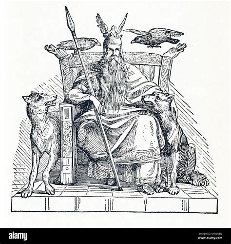 According to Norse mythology, Odin was one of the chief gods and the ...