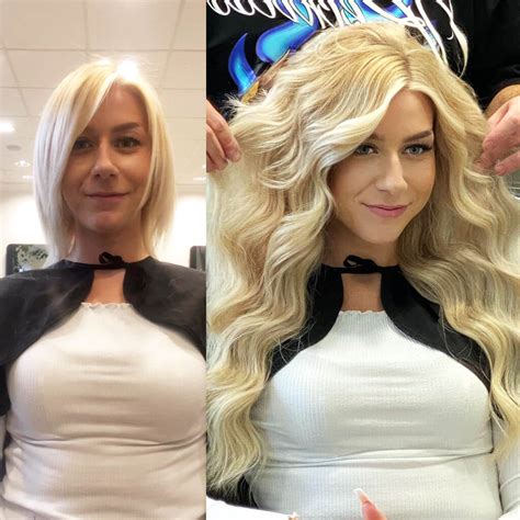Hair Extensions Before and After — New Times Hair