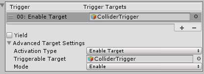 Trigger Unity 3D 的图像结果