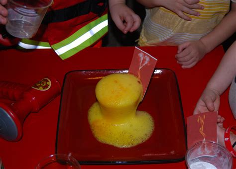 Community Helpers Theme for Preschool: Bubbly Fires Science Activity ...