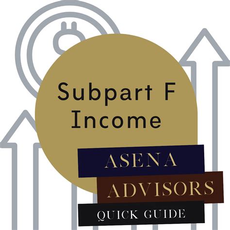 What is Subpart F Income - Asena Advisors