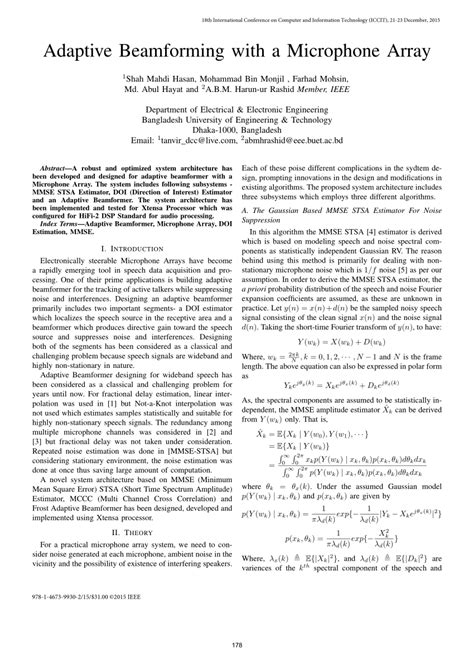 Image result for Microphone Array Beam Formimg