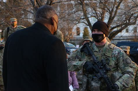 Michigan National Guard stands up and stands out during Capitol ...