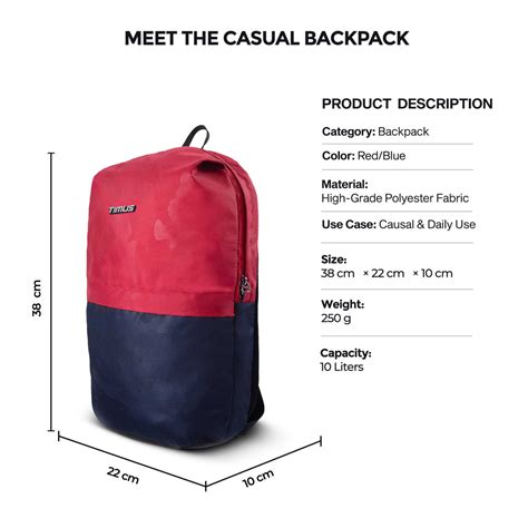Explore Smart & Casual Backpacks Online | Timus Lifestyle