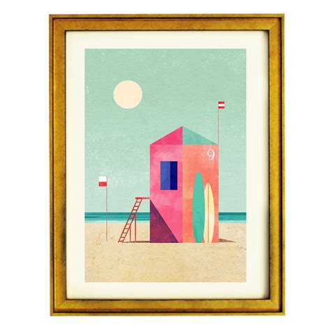 Surf Hut Art Print – Ikka Dukka Studio Private Limited.