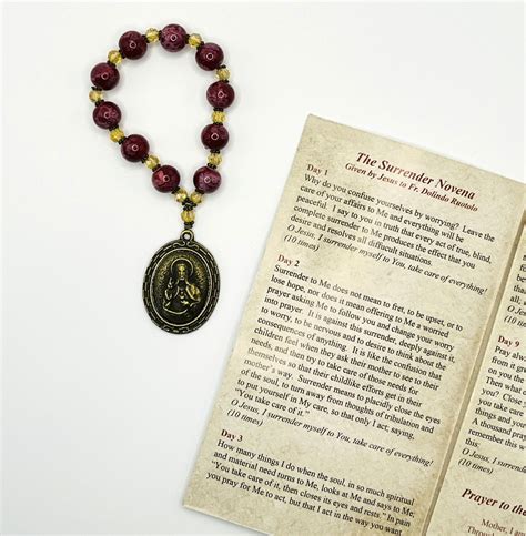 The Surrender Novena Chaplet with Booklet - Padre Pio Foundation of America