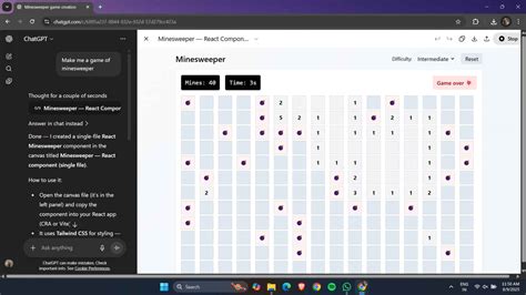 5 coding projects that I built with GPT-5: From Minesweeper to classic ...