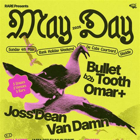 RARE Club // May Day - De Cuba Courtyard (Sold Out), Revolucion De Cuba ...