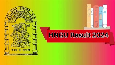 HNGU Declares 2024 Results: UG and PG Marksheet Download Link Available ...