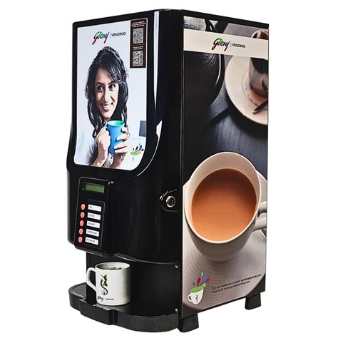 GODREJ VENDING Ecostar Coffee Tea Vending Machine Two Canisters Based ...