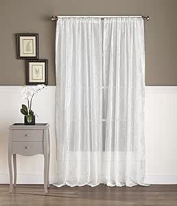 Scrolling Leaf 2 Pack Window Panel : Amazon.in: Home & Kitchen