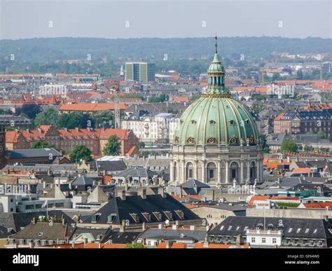 aerial view of Copenhagen, the capital city of Denmark Stock Photo - Alamy