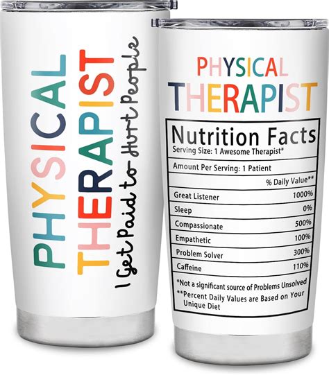 Amazon.com | LJWJWLJW Physical Therapist Gifts for Women Men Tumbler ...