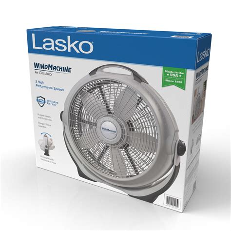 Lasko 20-inch 3-Speed Air Circulator Wind Machine, Australia | Ubuy