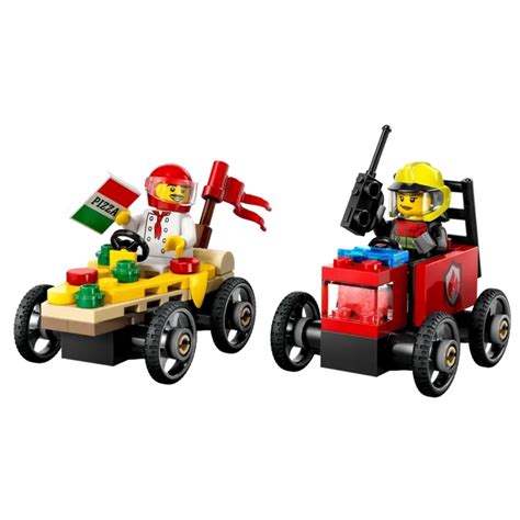 Pizza Vs. Fire Truck Race Car Pack Lego City By Lego - www ...