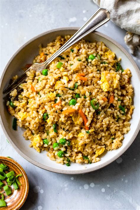 Fried Brown Rice – Skinnytaste