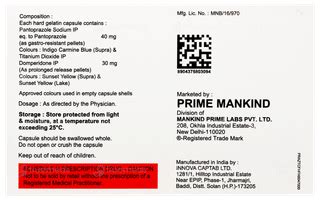 Pantafast Dsr Capsule 10: Uses, Side Effects, Price & Substitutes
