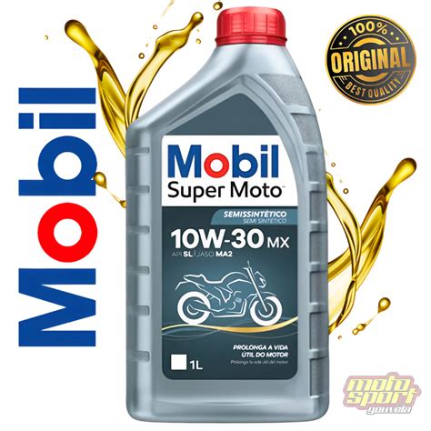 Oleo Mobil 10w30 Super Moto Semi Sintético Jaso Ma2 / 1 Litro ...