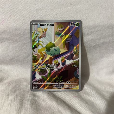 Bulbasaur 2024 Scarlet & Violet: Stellar Crown #143/142 Illustration ...