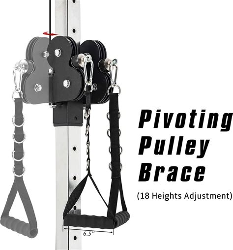 Merax Wall Mount Cable Station with Adjustable Dual India | Ubuy
