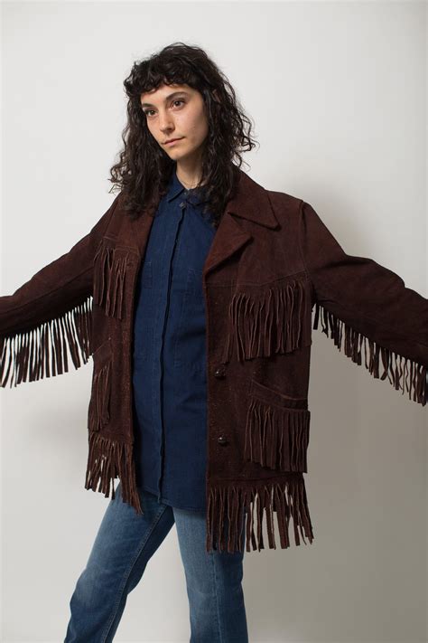 Dark Brown Suede Jacket | Garmentory