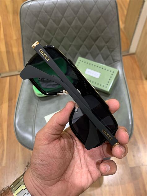 Gucci 1295 Gold Black – Toxic shades