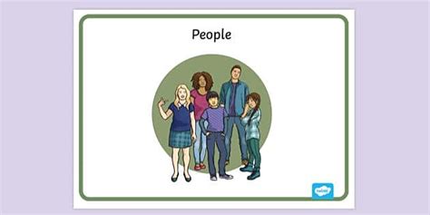 People Poster | Display Posters | Primary Resources - Twinkl