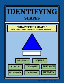 GEOMETRY: DIGITAL MATH LESSON PRIMARY by Moodle Doodles Education